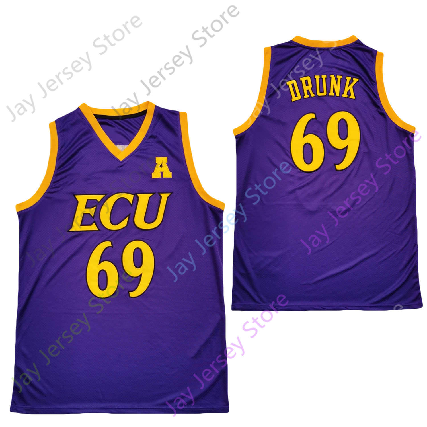 2020 New NCAA East Carolina ECU Pirates Jerseys 69 Drunk College Basketball Jersey Purple Size Youth Adult, Black;red
2020 New NCAA East Carolina ECU Pirates Jerseys 69 Drunk College Basketball Jersey Purple Size Youth Adult, Black;red