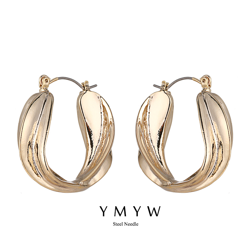 YMYW Fashion Trendy Gold Hoop Earrings Copper Temperament Earrings Statement High Quality For Women Party Jewelry
YMYW Fashion Trendy Gold Hoop Earrings Copper Temperament Earrings Statement High Quality For Women Party Jewelry