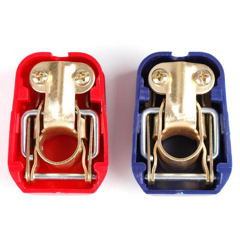 1 Pair Universal 12V Quick Release Battery Terminals Clamps for Car Caravan Boat Motorcycle Car-styling Batterys Terminal Clamp
