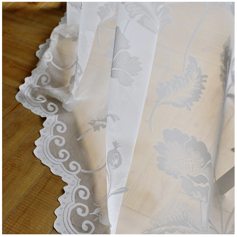 Modern Curtains for Living Dining Room Bedrooms Simple Pure Colored Jacquard Window Screen American Country Style Window Screen, Tulle
Modern Curtains for Living Dining Room Bedrooms Simple Pure Colored Jacquard Window Screen American Country Style Window Screen, Tulle