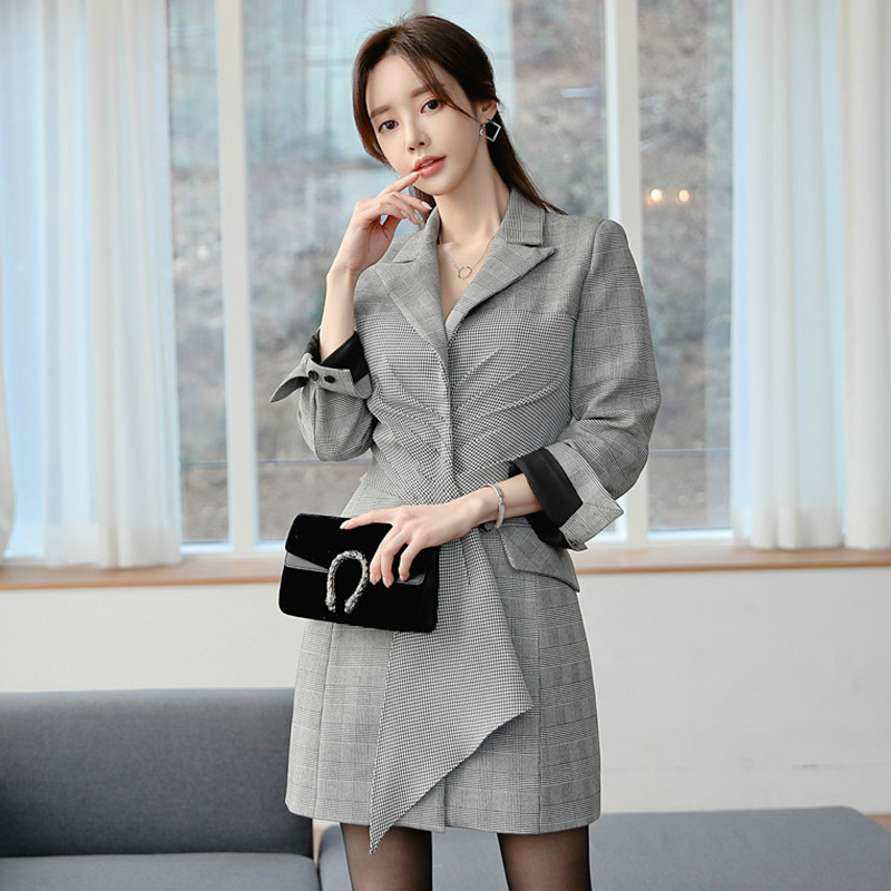 2020 New Spring Cotton Coat Women Long Sleeve Blazer Outwear Long Jacket Korean Casual Sheer Singer Breasted Elegant Overcoat, Gray
2020 New Spring Cotton Coat Women Long Sleeve Blazer Outwear Long Jacket Korean Casual Sheer Singer Breasted Elegant Overcoat, Gray