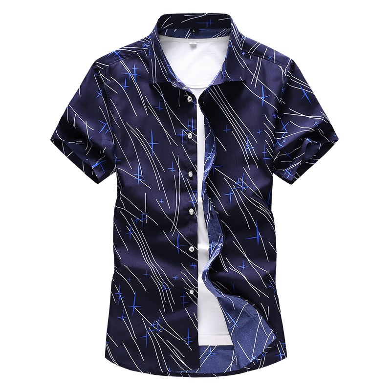 2019 Summer Turndown Collar Short Sleeve Oxford Fabric Soft Print Business Men Smart Casual Shirts Plus Size -6XL 7XL, Summer shirt blue
2019 Summer Turndown Collar Short Sleeve Oxford Fabric Soft Print Business Men Smart Casual Shirts Plus Size -6XL 7XL, Summer shirt blue