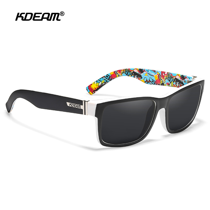 KDEAM Exclusive Sunglasses Polarized for Men and Women Surfing Hiking Sports Sun Glasses New Translucent Blue of KD505 CE CX200706