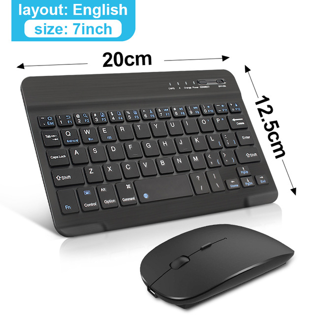 Wireless Keyboard and Mouse Mini Rechargeable bluetooth Keyboard With Mouse Noiseless Ergonomic Keyboard For PC Tablet Phone
Wireless Keyboard and Mouse Mini Rechargeable bluetooth Keyboard With Mouse Noiseless Ergonomic Keyboard For PC Tablet Phone