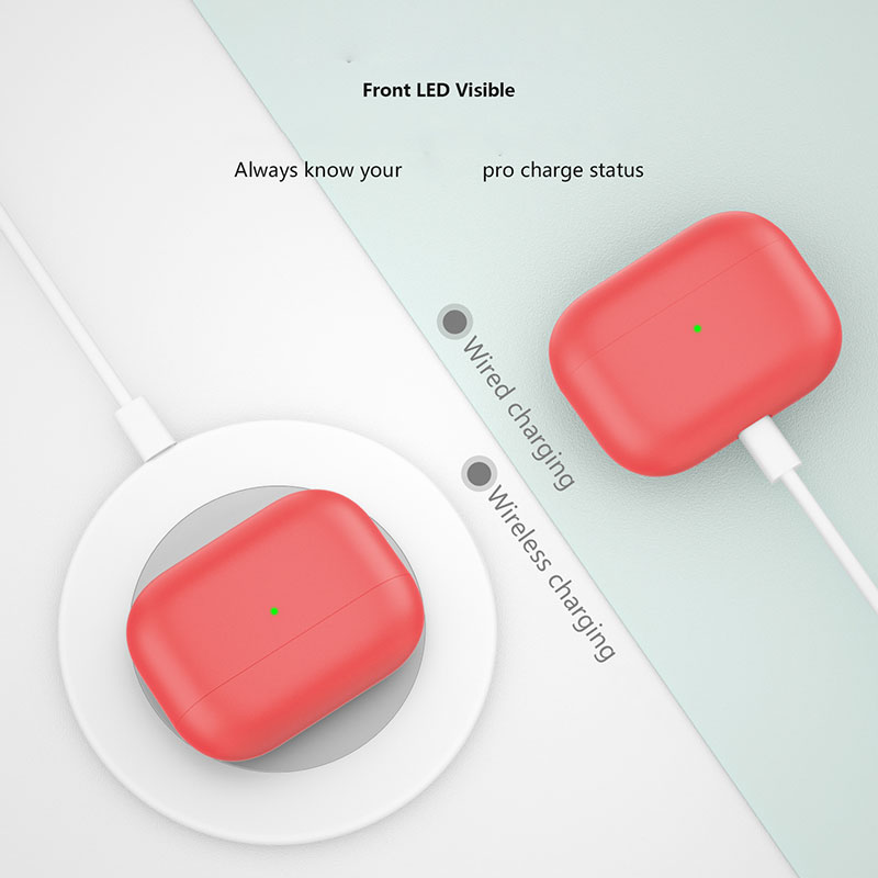 Ultra Thin Silicone Protective Case for AirPods Pro Anti-fall Soft Cover For airpods 3 Bluetooth Earphone Accessories
