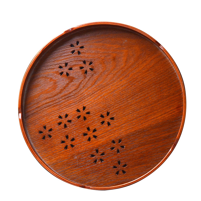 Wooden Round Tray Household Tray Wooden Japanese Water Cup Teacup Plate Creative Handle Carved Round
Wooden Round Tray Household Tray Wooden Japanese Water Cup Teacup Plate Creative Handle Carved Round