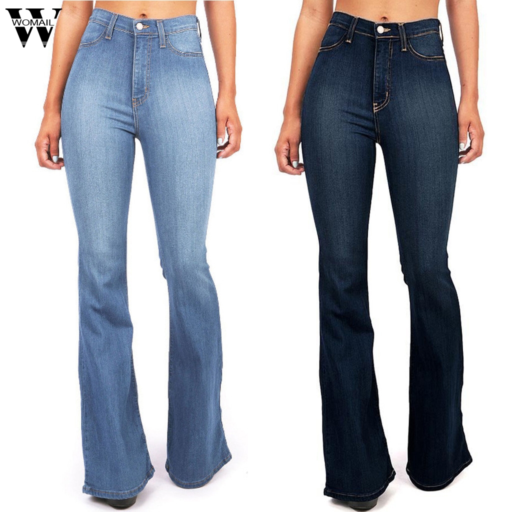 Womail Wide Leg Pants Women Mom Skinny Jeans Casual High Waist Trousers Flared Pants With Button Pockets Zipper New Female Jeans, Dark blue
Womail Wide Leg Pants Women Mom Skinny Jeans Casual High Waist Trousers Flared Pants With Button Pockets Zipper New Female Jeans, Dark blue