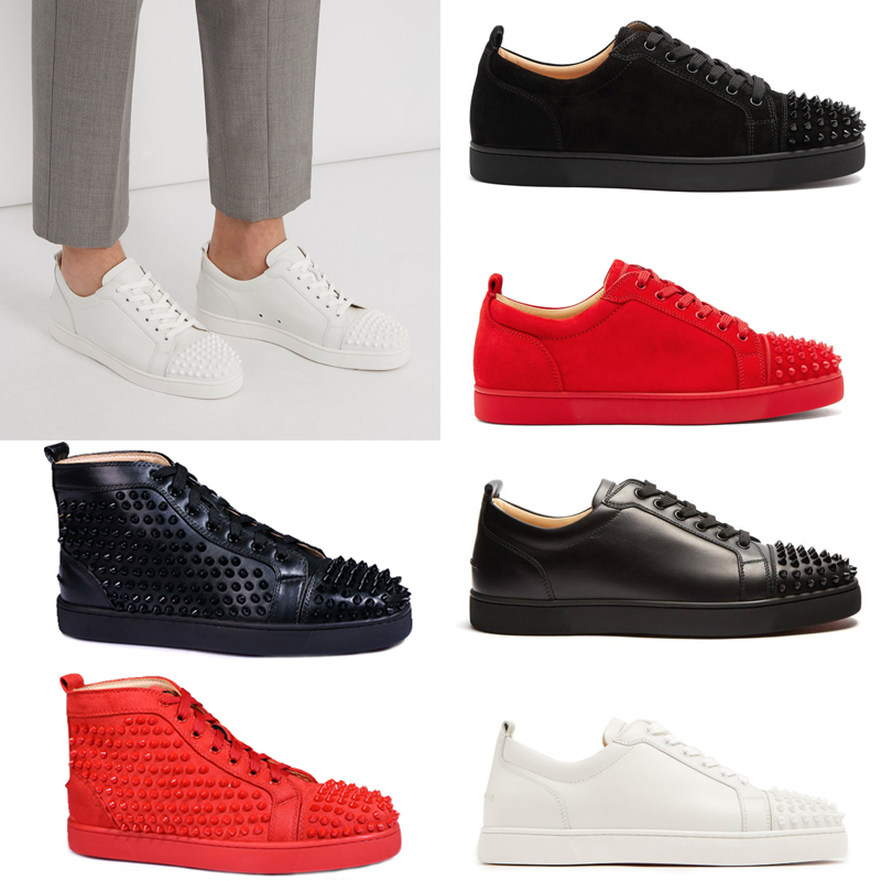 Luxury Sneaker Studded Spikes men trainers Red Bottom Shoes Designer Brand Flats 100% Genuine Leather For Men And Women Lovers US 5-12, Color 2
Luxury Sneaker Studded Spikes men trainers Red Bottom Shoes Designer Brand Flats 100% Genuine Leather For Men And Women Lovers US 5-12, Color 2