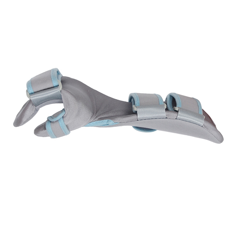 Resting Functional Fracture Resin Sticker Hand Wrist Splint Corrector Finger Immobilizer Grey Adjustable Rehabilitation Fixed