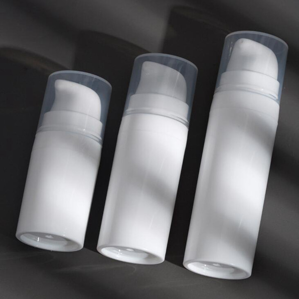 300pcs 5ml 10ml White Airless Lotion Pump Bottle Mini Sample and Test Bottle Airless Container Cosmetic Packaging