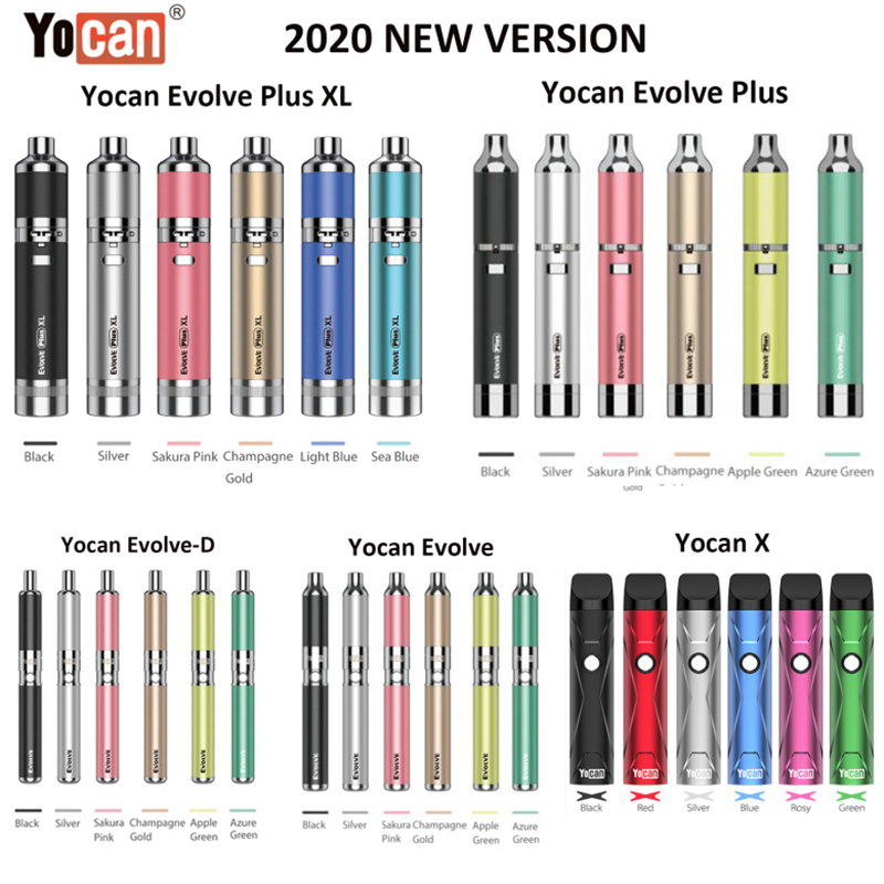Authentic Evolve Kit Kits Plus Yocan X Wax Vaporizer Pen Evolve-D Dry Herb Vape E Cigarette XL 100% Original Mtfmw
Authentic Evolve Kit Kits Plus Yocan X Wax Vaporizer Pen Evolve-D Dry Herb Vape E Cigarette XL 100% Original Mtfmw