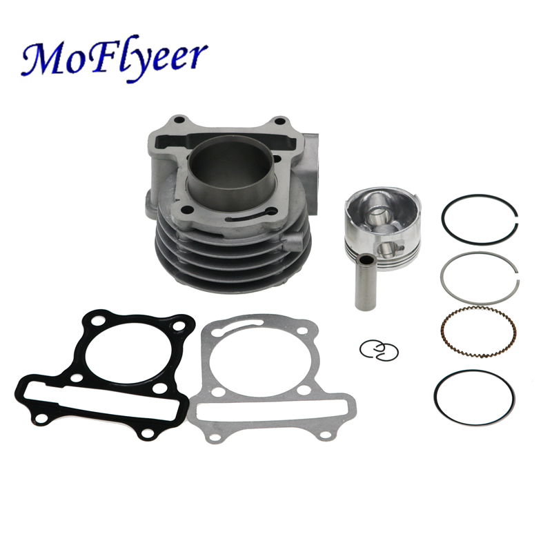 MoFlyeer GY6 39mm 44mm 47mm 50mm Big Bore Kit Cylinder Piston Ring Set for 4 Stroke Scooter Moped 139QMB GY6 50 60 80 100 cm3
MoFlyeer GY6 39mm 44mm 47mm 50mm Big Bore Kit Cylinder Piston Ring Set for 4 Stroke Scooter Moped 139QMB GY6 50 60 80 100 cm3