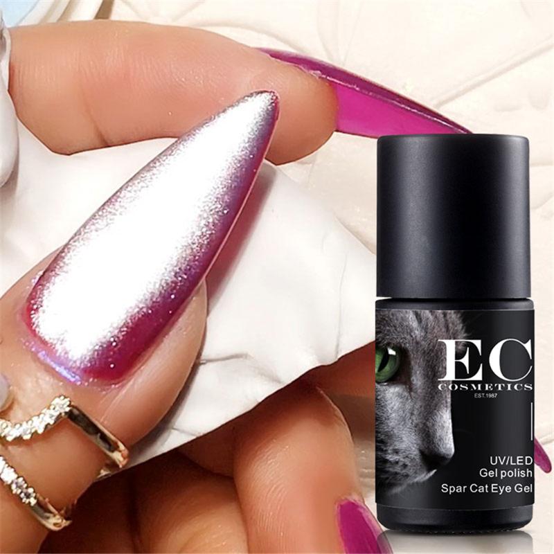 Cat Eye Universal Crystal Nail Polish Magnetic Soak Off UV LED Gel Varnish New Salon Professional Long Lasting 10ml 2020, Silver
Cat Eye Universal Crystal Nail Polish Magnetic Soak Off UV LED Gel Varnish New Salon Professional Long Lasting 10ml 2020, Silver