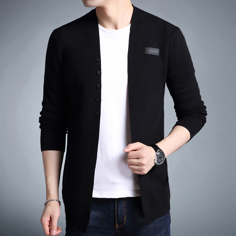 Drop shipping Hot Sell Middle- Long length Mens Sweater Cardigan Trench Male Casual pure color cardigan clothes plus size, Black
Drop shipping Hot Sell Middle- Long length Mens Sweater Cardigan Trench Male Casual pure color cardigan clothes plus size, Black
