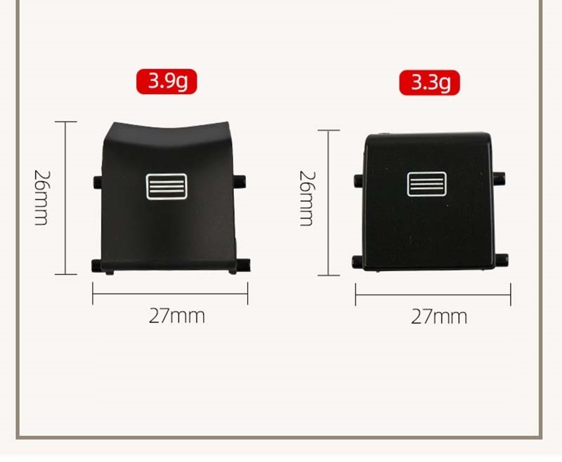 Car Sunroof Window Switch Button Cover for Benz W166 W292 ML300 GL350 GLE320 GLS