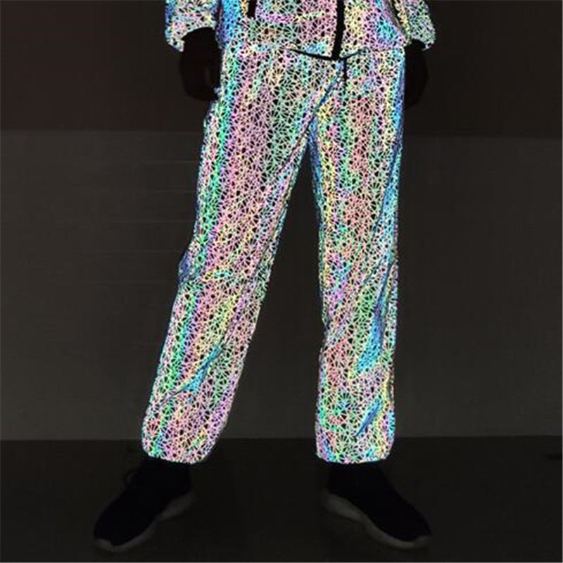 New colorful reflective hip hop pants men night flash camouflage joggers sweatpants mens geometric printed trousers men pantalon, Reflective pants
New colorful reflective hip hop pants men night flash camouflage joggers sweatpants mens geometric printed trousers men pantalon, Reflective pants