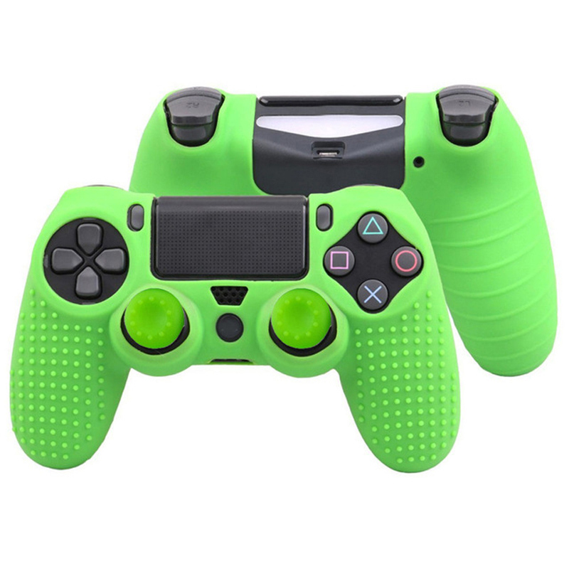 PS4 Game Controller Gamepad Soft Silicone Gel Rubber Case Cover Joysticks For SONY Playstation 4 Protection Case For PS4 Pro Slim Game pad
