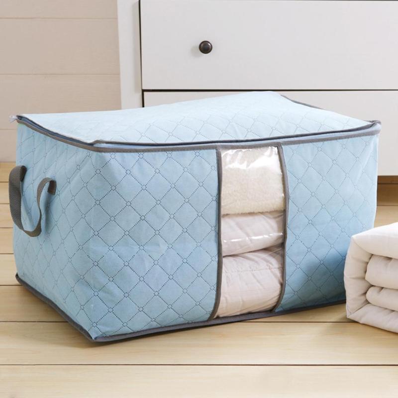 Large Capacity Storage Bag Clothes Organizer Container for Quilt Duvet Laundry Pillows Non Woven Under bed Pouch Storage Bags
Large Capacity Storage Bag Clothes Organizer Container for Quilt Duvet Laundry Pillows Non Woven Under bed Pouch Storage Bags