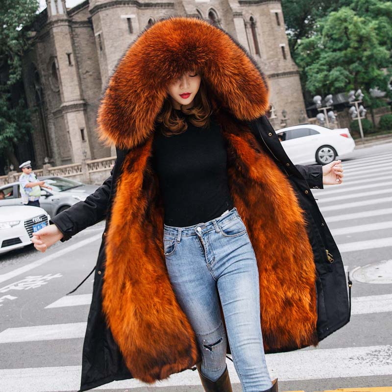 Special Offer New Winter Fur Coat Fur Women Warm Coat Thick Jacket Parka Real Collar Hooded Female Outwear, Black black
Special Offer New Winter Fur Coat Fur Women Warm Coat Thick Jacket Parka Real Collar Hooded Female Outwear, Black black
