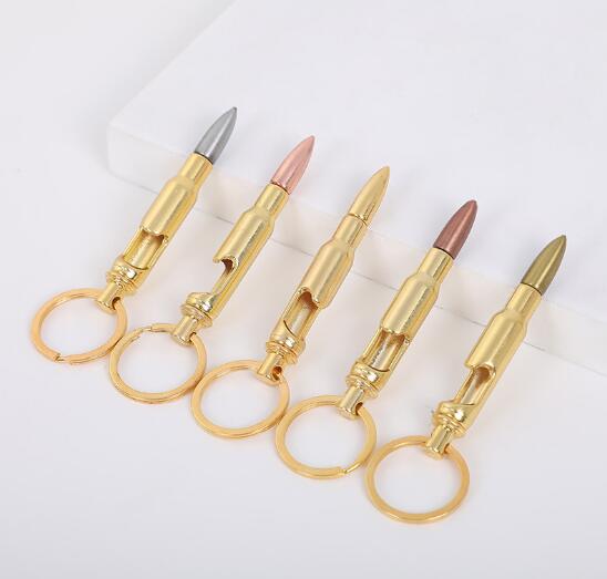 Bullet Bottle Openers Alloy Keychain Creative Bullet Model Beer Bottle Opener Key Pendant Bar Kitchen Tools
Bullet Bottle Openers Alloy Keychain Creative Bullet Model Beer Bottle Opener Key Pendant Bar Kitchen Tools