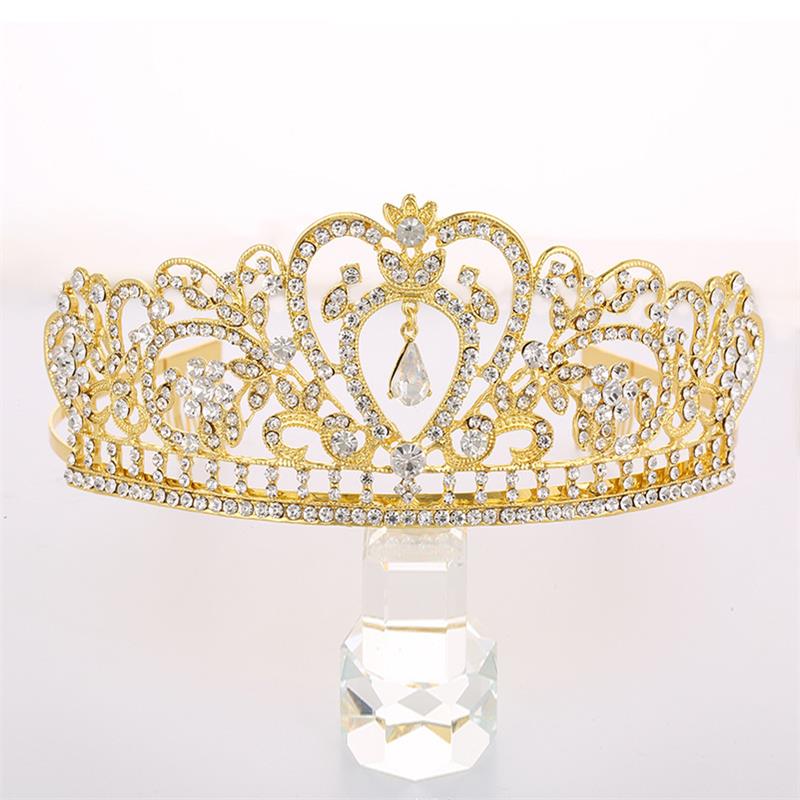 Bling Bing Wedding Tiaras Crowns Crystals Bridal Crown Comb Diamond Jewelry Rhinestone Headband Hair Birthday Anniversary Party Accessories