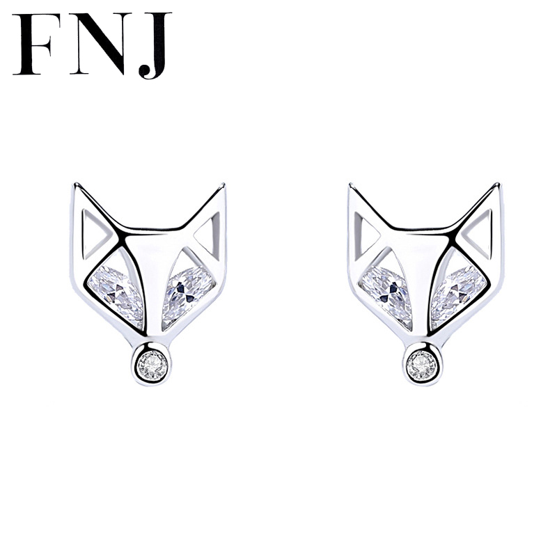FNJ Animal Earrings 925 Silver Jewelry Original Pure S925 Sterling Silver Stud Earring for Women White Green Zircon
FNJ Animal Earrings 925 Silver Jewelry Original Pure S925 Sterling Silver Stud Earring for Women White Green Zircon