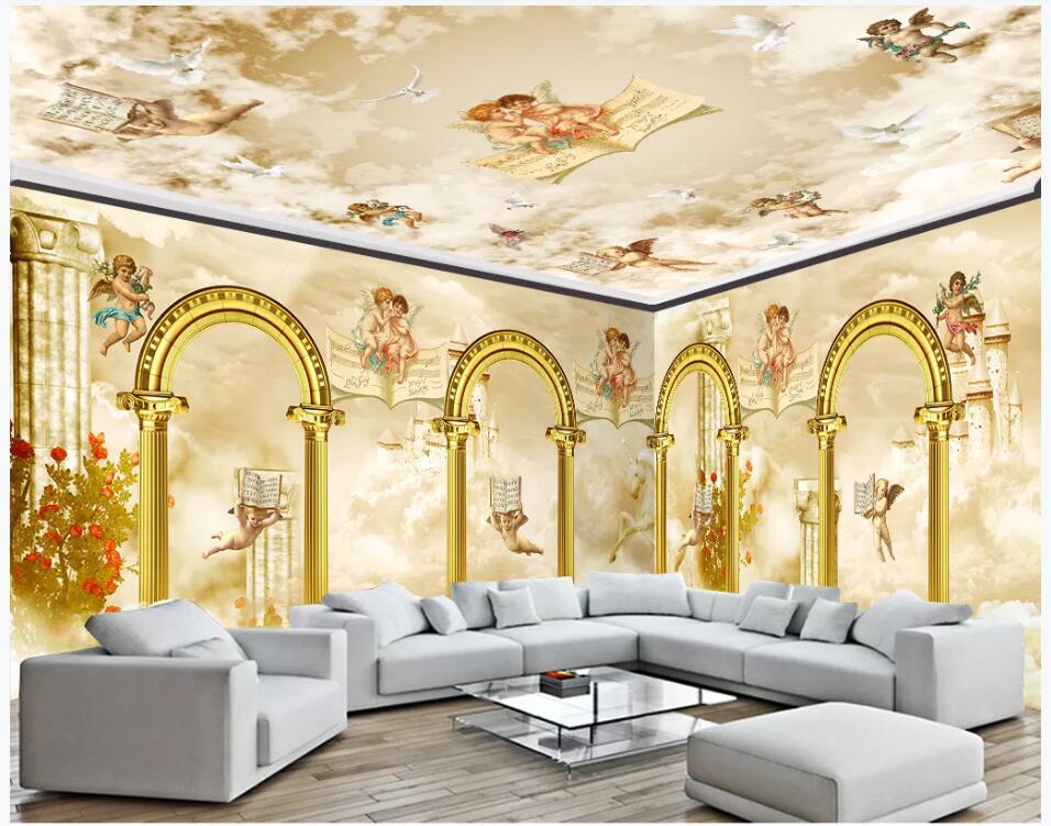 3d room wallpaer custom mural photo Dream Sky Wonderland Angel Roman Column background home decor 3d wall murals wallpaper for walls 3 d, Customize
3d room wallpaer custom mural photo Dream Sky Wonderland Angel Roman Column background home decor 3d wall murals wallpaper for walls 3 d, Customize