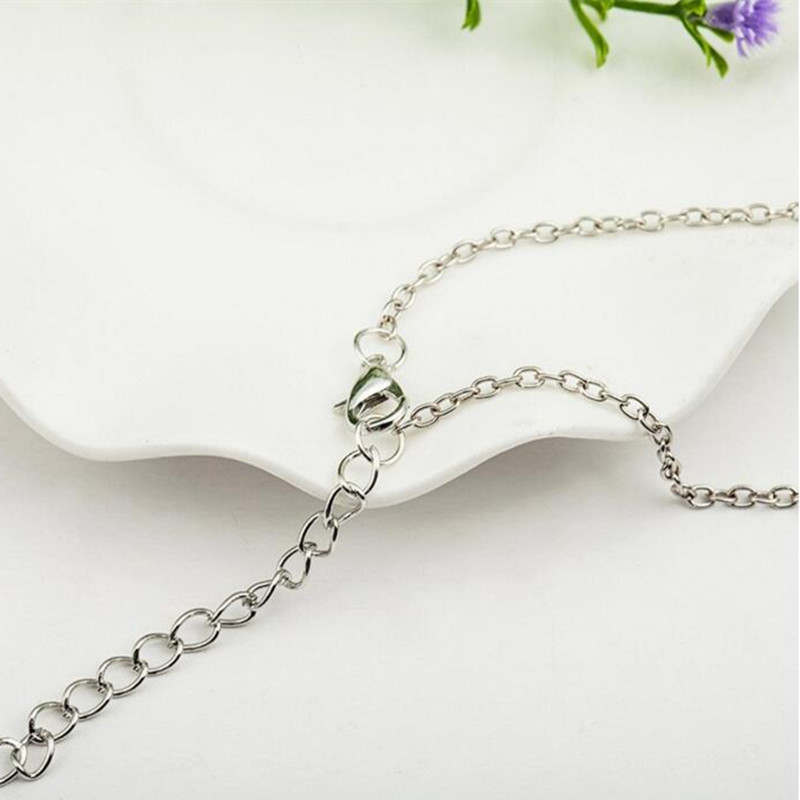 Infinity Love Pendant Necklaces Number Eight Charm Jewelry Fashion Elegant Gold Silver Color Girl Lady Link Chain Choker Necklaces for Women