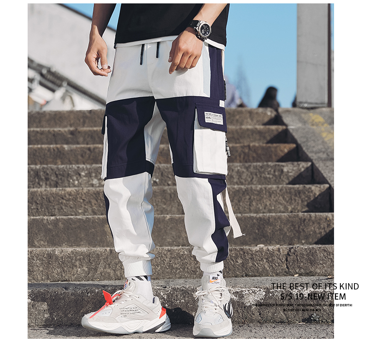 Men's Multi Pockets Cargo Harem Pants Hip Hop Casual Male Track Joggers Trousers Fashion Harajuku Hipster Streetwear Pants take size bigger, Black
Men's Multi Pockets Cargo Harem Pants Hip Hop Casual Male Track Joggers Trousers Fashion Harajuku Hipster Streetwear Pants take size bigger, Black
