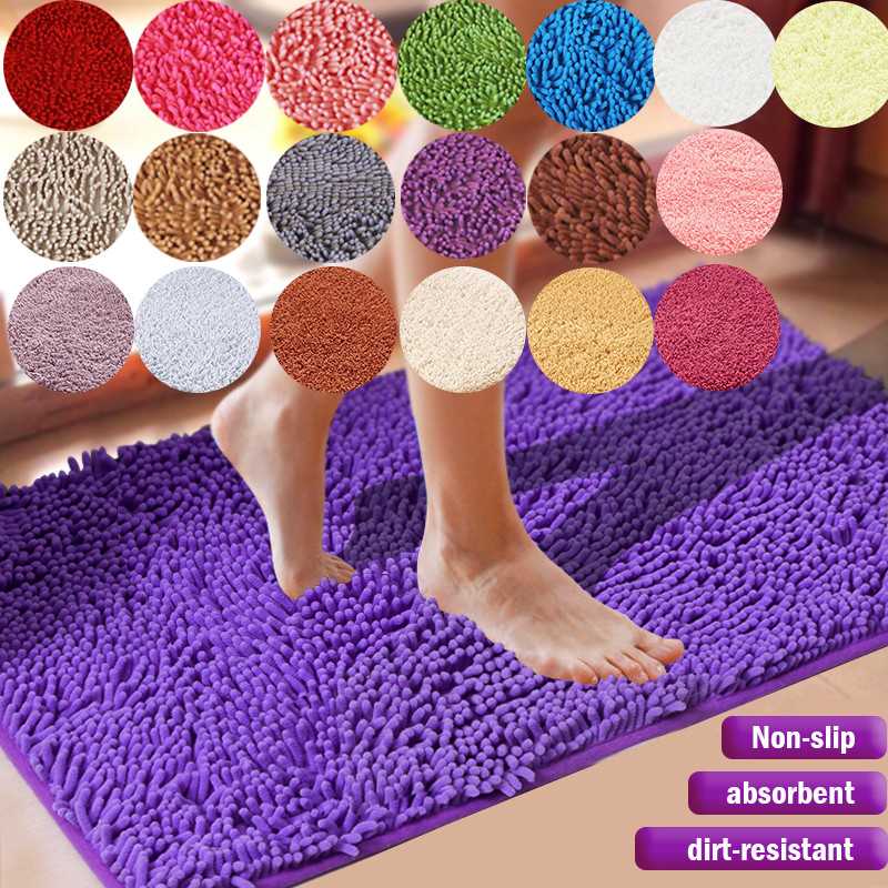 Cheap Large Size Thicken Chenille Bath Mat bedroom kitchen Rug Carpet For Living Room Floor Anti-slip Door Absorbent Pad Mat New
Cheap Large Size Thicken Chenille Bath Mat bedroom kitchen Rug Carpet For Living Room Floor Anti-slip Door Absorbent Pad Mat New
