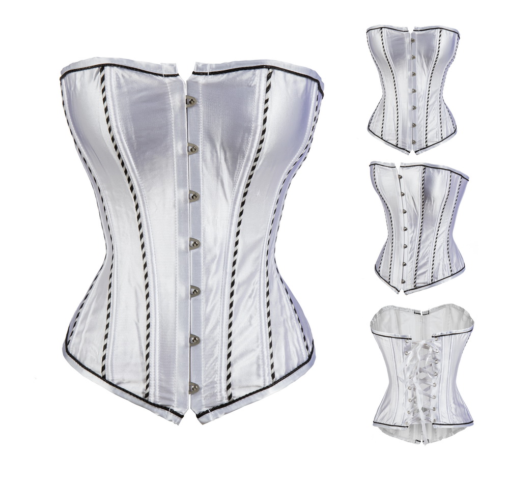 Vintage White Overbust Sexy Corset Top Corselet Burlesque Lingerie Korset Corset Bustier Femme Ropa Gotica Rave Clothes
Vintage White Overbust Sexy Corset Top Corselet Burlesque Lingerie Korset Corset Bustier Femme Ropa Gotica Rave Clothes