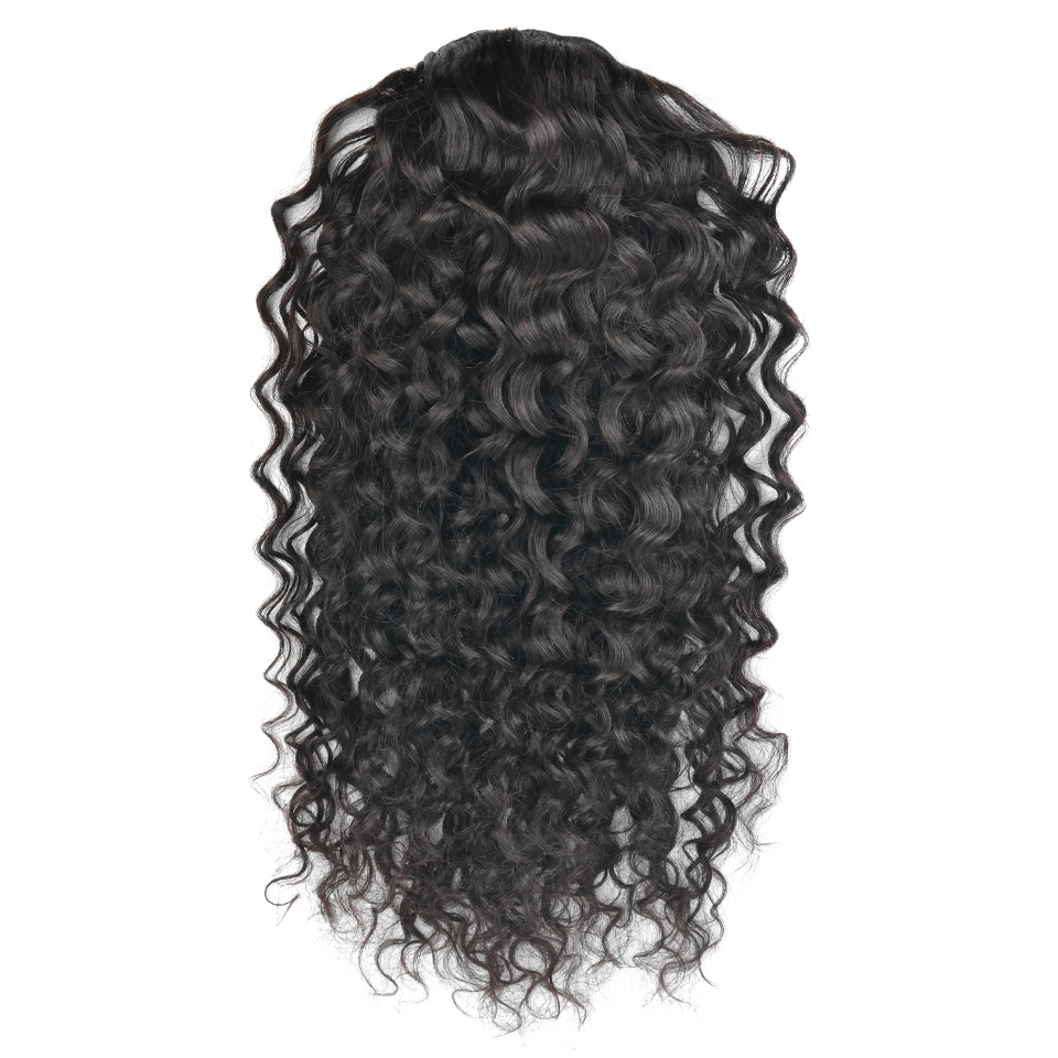 New braid human ponytail hairstyle italian curly drawstring ponytail human hair extension clip in malaysian bundles hair full thick 140g