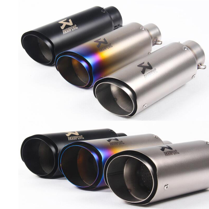 Universal 60mm 51mm Motorcycle Exhaust Pipe For Akrapovic Escape Moto for Z800 ZX10R R6 R3 R25 Muffler Racing Exhaust
Universal 60mm 51mm Motorcycle Exhaust Pipe For Akrapovic Escape Moto for Z800 ZX10R R6 R3 R25 Muffler Racing Exhaust