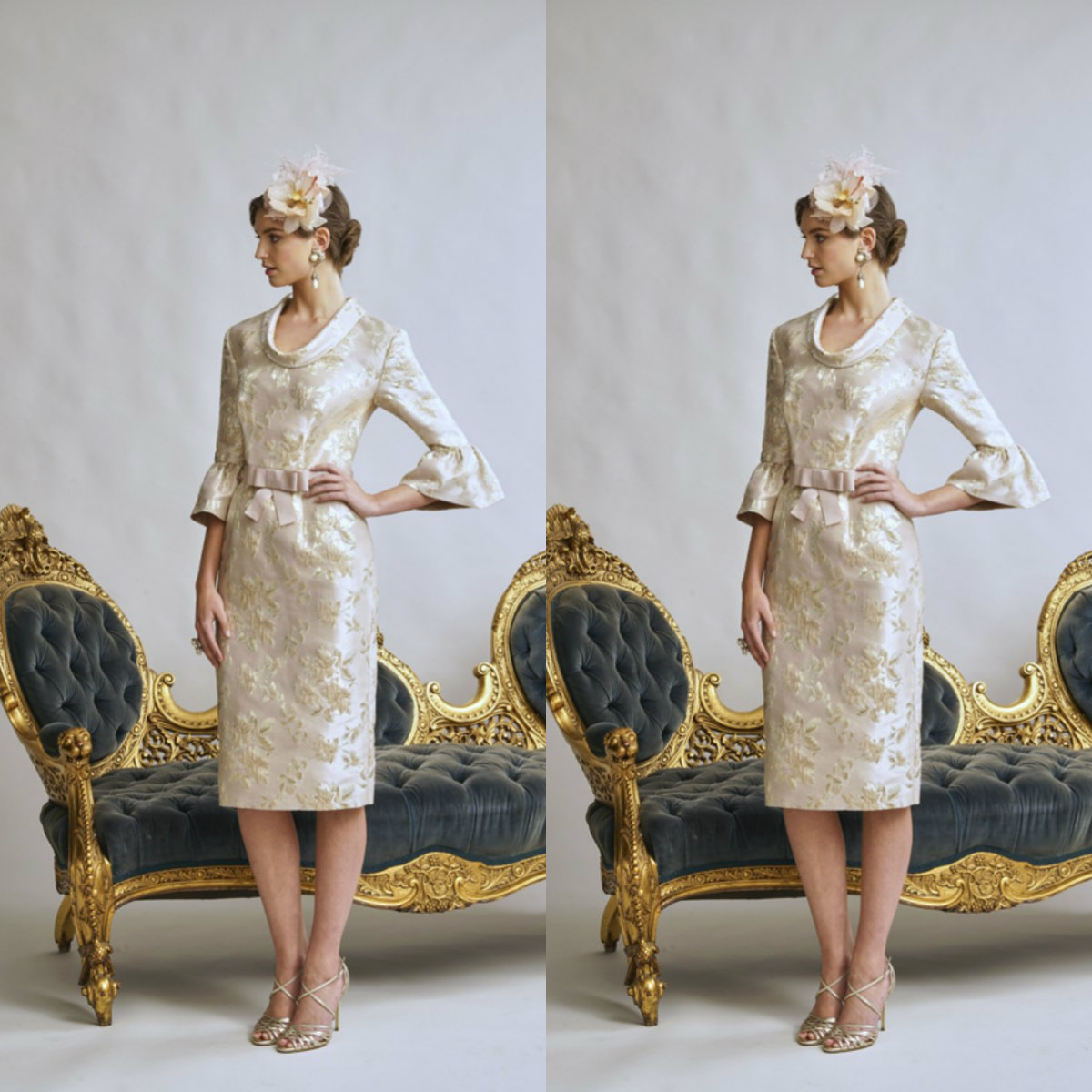 Elegent Jillharvey Sheath Mother of The Bride Dresses 3/4 Long Sleeve Wedding Guest Dress Satin Applique Jewel Knee Length Evening Gowns
Elegent Jillharvey Sheath Mother of The Bride Dresses 3/4 Long Sleeve Wedding Guest Dress Satin Applique Jewel Knee Length Evening Gowns