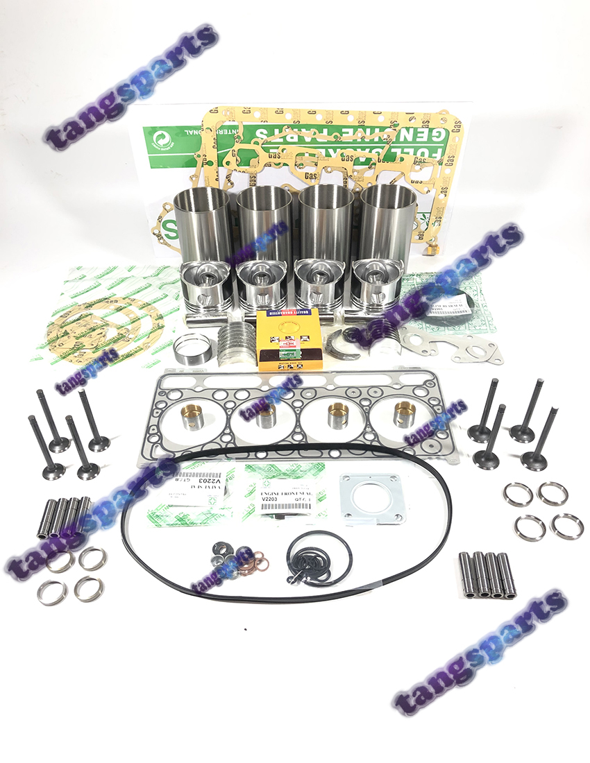 V2203-DI V2203 direct injection 1G796 piston Engine Rebuild kit Repair parts with valves For KUBOTA Engine Parts Forklift Excavator engine V2203-DI V2203 direct injection 1G796 piston Engine Rebuild kit Repair parts with valves For KUBOTA Engine Parts Forklift Excavator engine