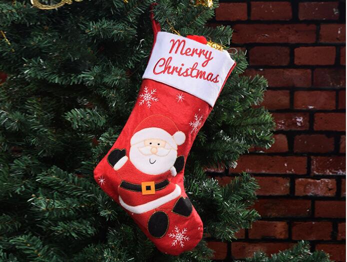 New Christmas stockings Christmas decorations old elk gift gift bag candy bag pendant gifts nonwoven
New Christmas stockings Christmas decorations old elk gift gift bag candy bag pendant gifts nonwoven