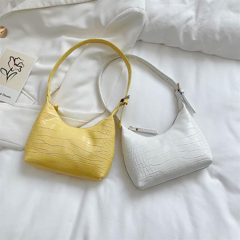 Fashion Exquisite Shopping Bag Retro Casual Women Totes Shoulder Bags Female Leather Solid Color Chain Handbag, Black
Fashion Exquisite Shopping Bag Retro Casual Women Totes Shoulder Bags Female Leather Solid Color Chain Handbag, Black