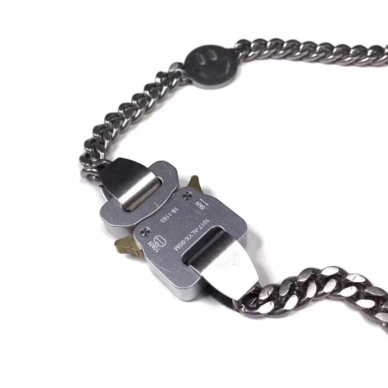 Hero chain ALYX STUDIO Metal Chain necklace Bracelet belts Men Women Hip Hop Outdoor Street Accessories