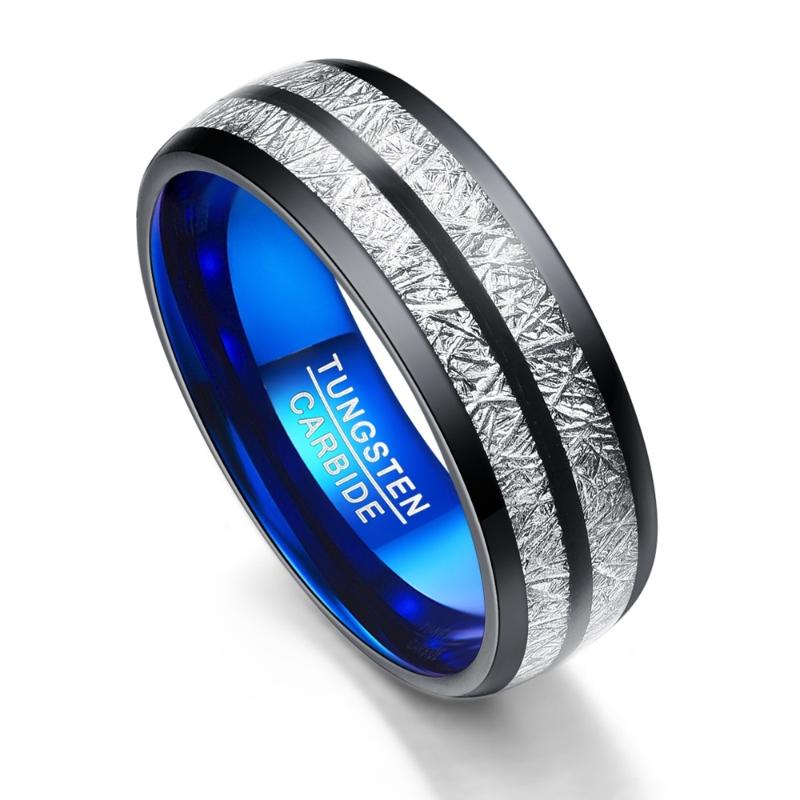 Cluster Rings Hip Hop Fashion 2021 Inner Blue Stripe Tungsten Steel Ring Personality Charm Men's
Cluster Rings Hip Hop Fashion 2021 Inner Blue Stripe Tungsten Steel Ring Personality Charm Men's