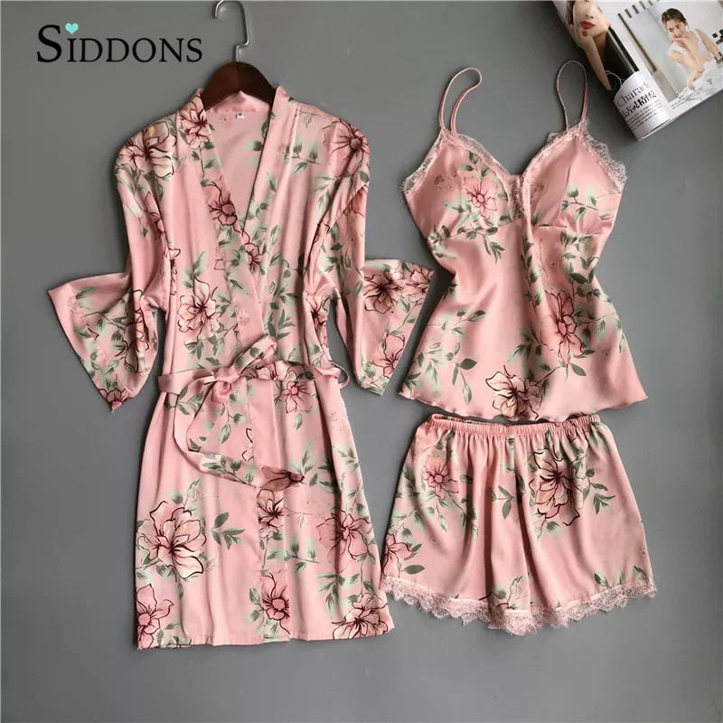 Siddons Spaghetti Strap Printing Lace Sexy Women Pajamas With Pad Female Summer Pajama Set Summer Fashion Female Sleepwear, Black
Siddons Spaghetti Strap Printing Lace Sexy Women Pajamas With Pad Female Summer Pajama Set Summer Fashion Female Sleepwear, Black