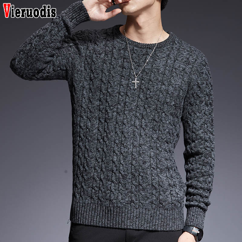 Men Long Sleeve Casual Thick Korean Style Clothes Sweater Autumn Mens Fashion New Brand Sweaters Man O-Neck Pullover, Black
Men Long Sleeve Casual Thick Korean Style Clothes Sweater Autumn Mens Fashion New Brand Sweaters Man O-Neck Pullover, Black