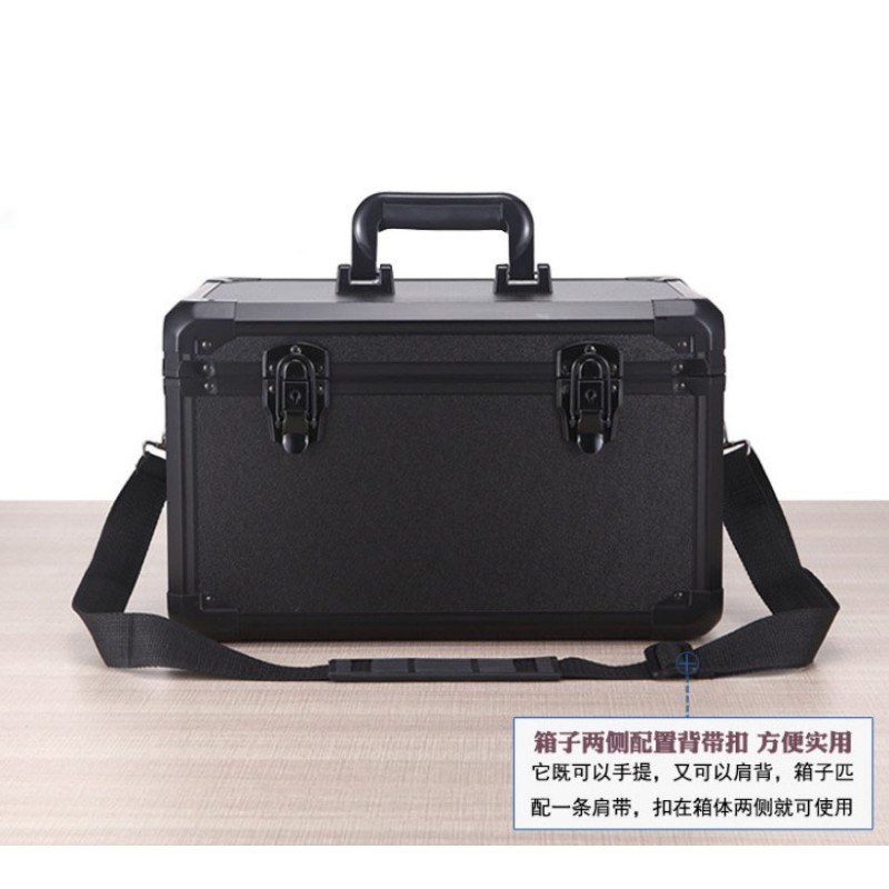 370x220x210mm Aluminum alloy tool box Portable suitcase File box instrument Impact resistant safety case Storage Case
370x220x210mm Aluminum alloy tool box Portable suitcase File box instrument Impact resistant safety case Storage Case