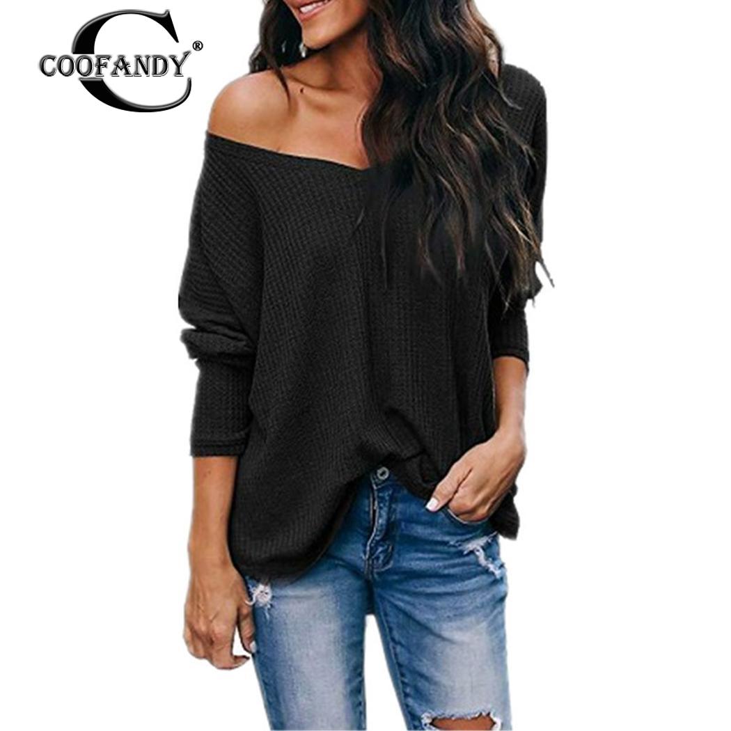 Women Casual Top V-Neck Long Sleeve Regular Solid Off Shoulder Autumn,Winter Pullover Loose Sweater, Dk
Women Casual Top V-Neck Long Sleeve Regular Solid Off Shoulder Autumn,Winter Pullover Loose Sweater, Dk