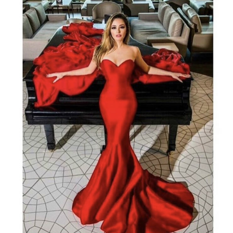 Strapless Red Mermaid Prom Dresses Satin Evening Dresses Formal Evening Party Gowns Custom Made Sweetheart Neck Pageant Dresses Sweet 16, Same as image
Strapless Red Mermaid Prom Dresses Satin Evening Dresses Formal Evening Party Gowns Custom Made Sweetheart Neck Pageant Dresses Sweet 16, Same as image
