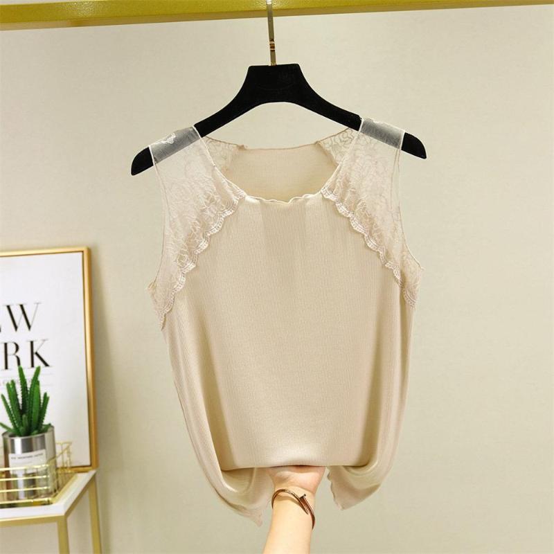 Solid Color Kintting Lace Tank Top for Women Sleeveless V Neck Vest Tops Casual Summer Vests of Women Tank Tops, Blue
Solid Color Kintting Lace Tank Top for Women Sleeveless V Neck Vest Tops Casual Summer Vests of Women Tank Tops, Blue