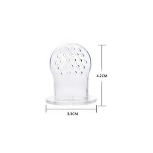 feeder Silicone pacifier Holders nipple bite bags Pacifiers fruits feeding baby mesh nipple bag of vegetables