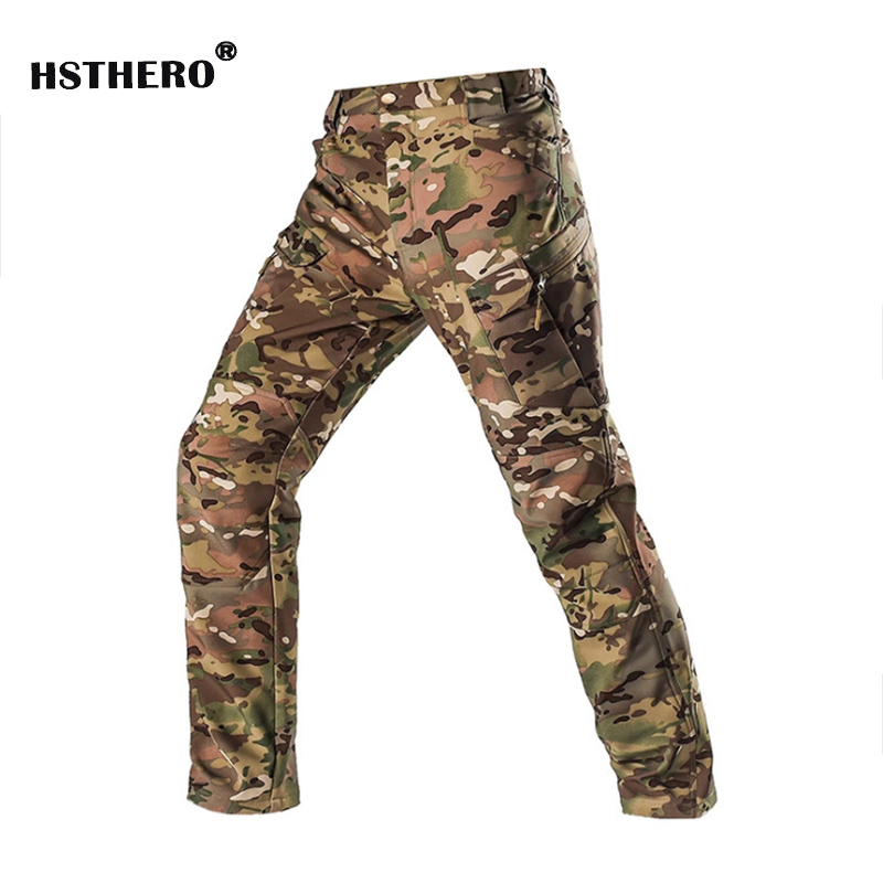 Winter Men Army Tactical Cargo Thicken Fleece Long Pants Camouflage Brushed Cotton Men Trousers Warm Male Jogger Pants, Black
Winter Men Army Tactical Cargo Thicken Fleece Long Pants Camouflage Brushed Cotton Men Trousers Warm Male Jogger Pants, Black