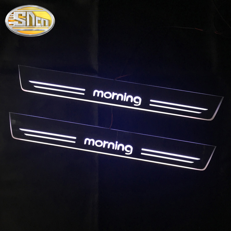 SNCN 4PCS Car LED Door Sill For Kia Morning 2020 2020 Ultra-thin Acrylic Dynamic LED Welcome Light Scuff Plate Pedal
SNCN 4PCS Car LED Door Sill For Kia Morning 2020 2020 Ultra-thin Acrylic Dynamic LED Welcome Light Scuff Plate Pedal