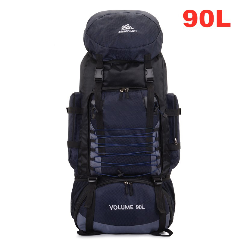 Large 90L Outdoor Mountaineering Backpack Waterproof Hiking Camping Trekking Backpack Climbing Rucksack Travel Sport Blaso Bag, Black
Large 90L Outdoor Mountaineering Backpack Waterproof Hiking Camping Trekking Backpack Climbing Rucksack Travel Sport Blaso Bag, Black