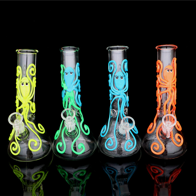 8.3" Glow in the Dark Different Colors Ice Glass Water Pipe with Smoking Accessories Curved Neck
8.3" Glow in the Dark Different Colors Ice Glass Water Pipe with Smoking Accessories Curved Neck